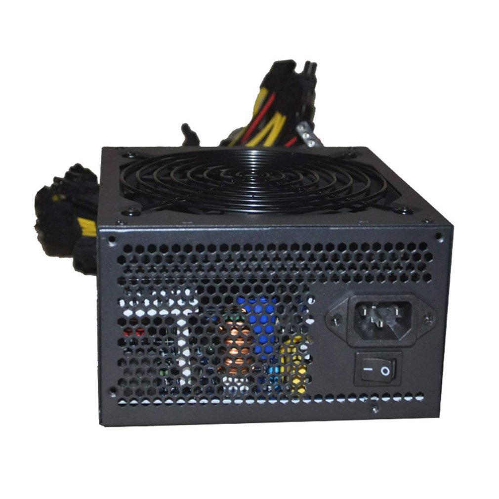 Power Graphics Card 2000W Multi-Channel Silent 1600W Mining Chassis Power Supply - baby magazin