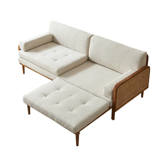 solid wood sofa