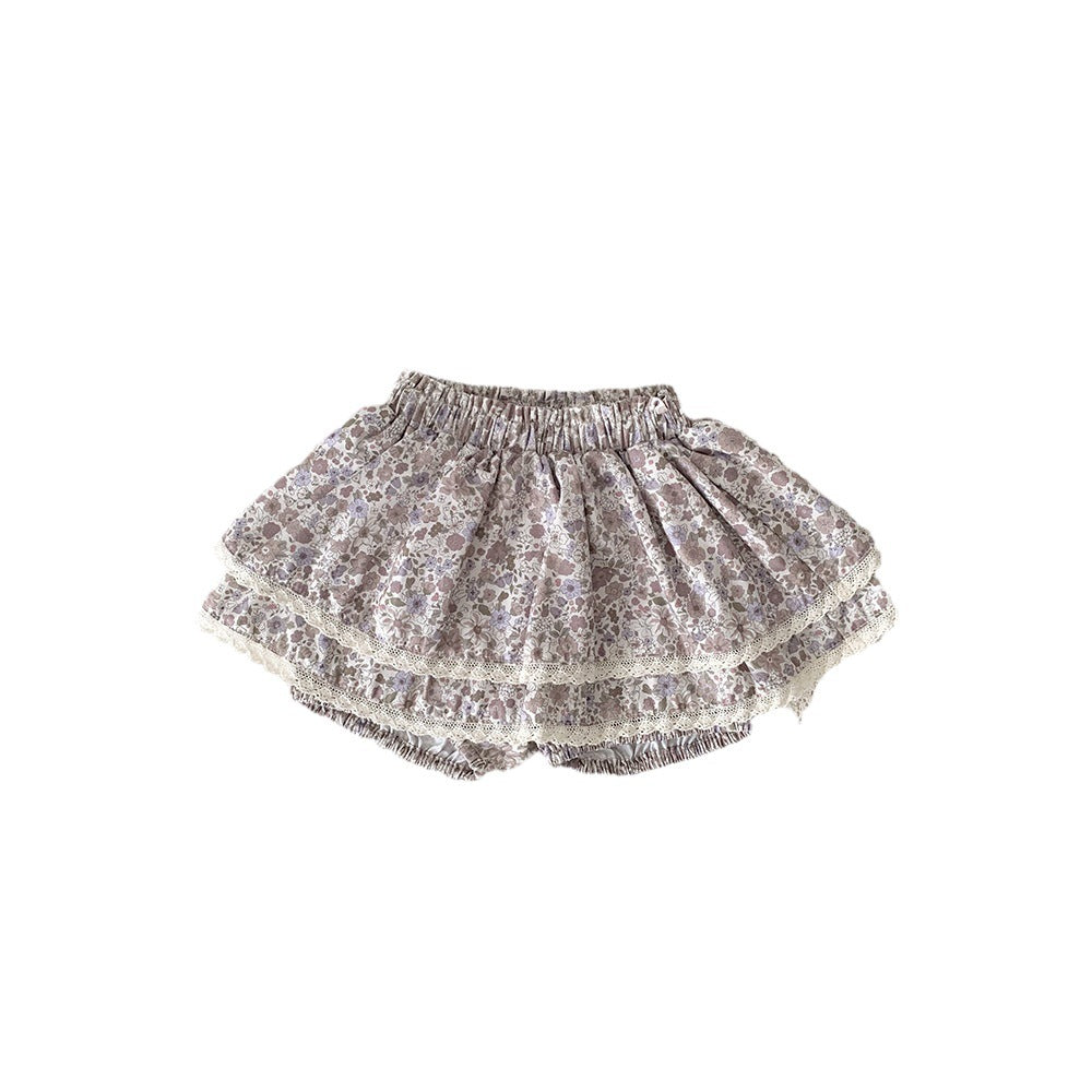 floral shorts cotton - baby magazin