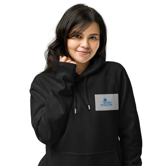 Unisex eco raglan hoodie - baby magazin