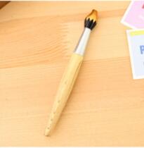 Brush Shape Creative Ballpoint Pen Wooden