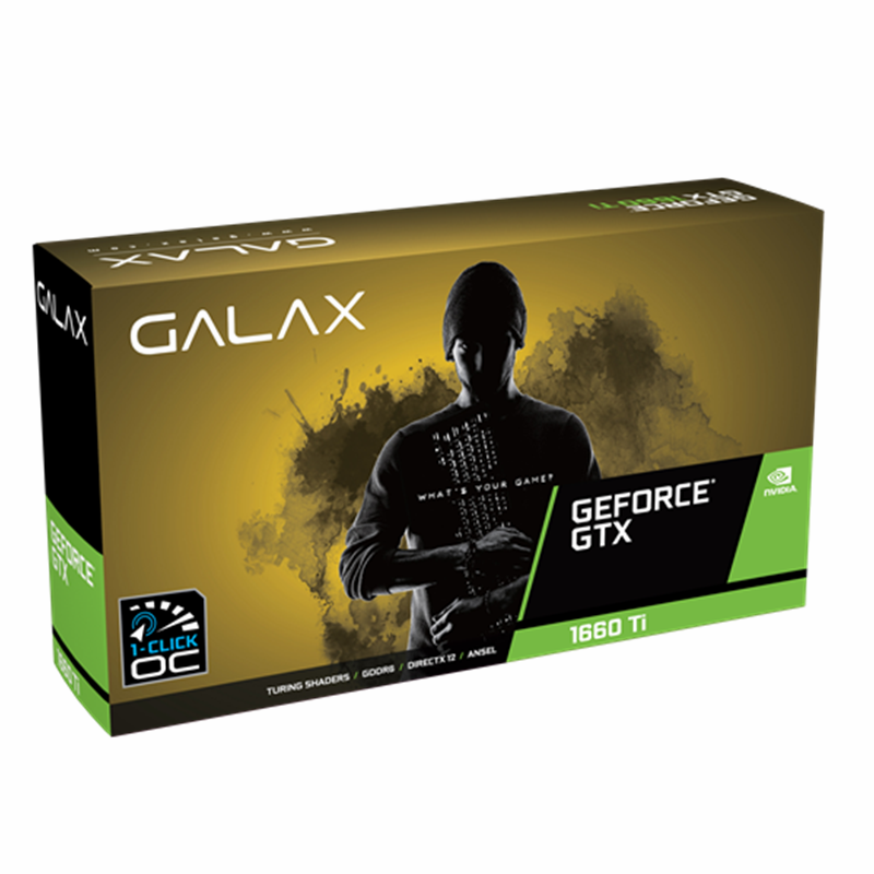 1660ti GPU Graphics Card Galax 1-click OC 6GB Video Card baby magazin 