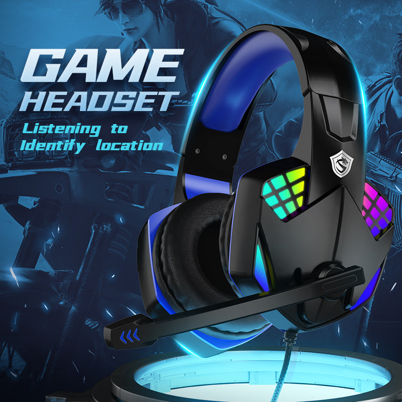 2.2 meters Gaming Headset Game Wired Headphones with Microphone PC Stereo Bass Earphone for Computer PC Gamer baby magazin 