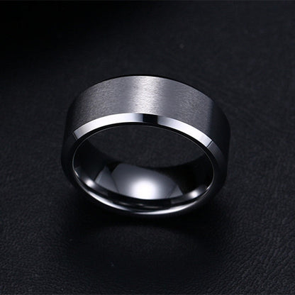 2017 Fashion Charm Jewelry ring men stainless steel Black Rings For Women baby magazin 