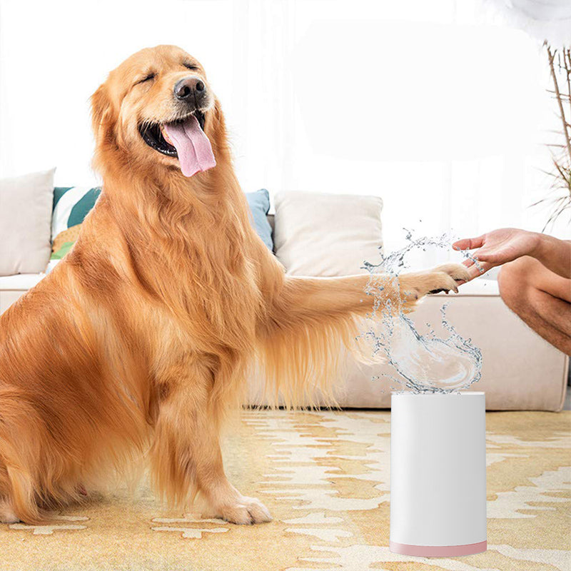 2021 Amazon hot Sell cat cleaner pet Paw foot washer cup Portable automatic dog baby magazin 