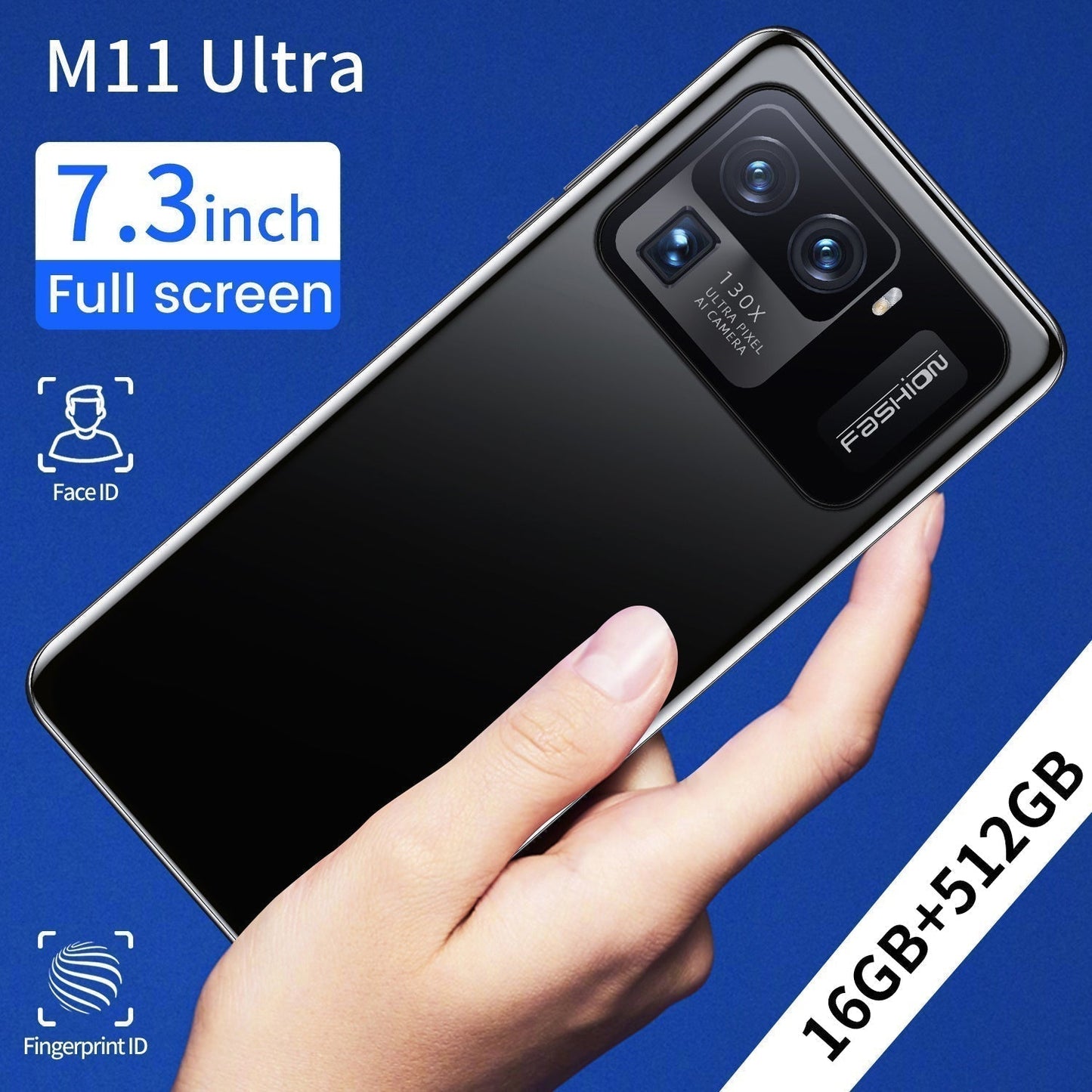 2021 Ex-Factory Price Phone M11 Ultra Android 11 Unlocked Smartphone 16GB+512GB 3G 4G 5G Mobile Phones With WiFi Big Screen baby magazin 