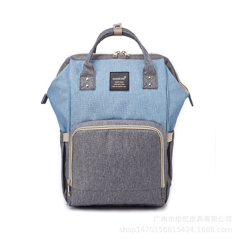 2021 Fashion Japanese Mommy Bag Multifunctional Large Capacity Baby Bottle Backpack Diaper Backpack baby magazin 