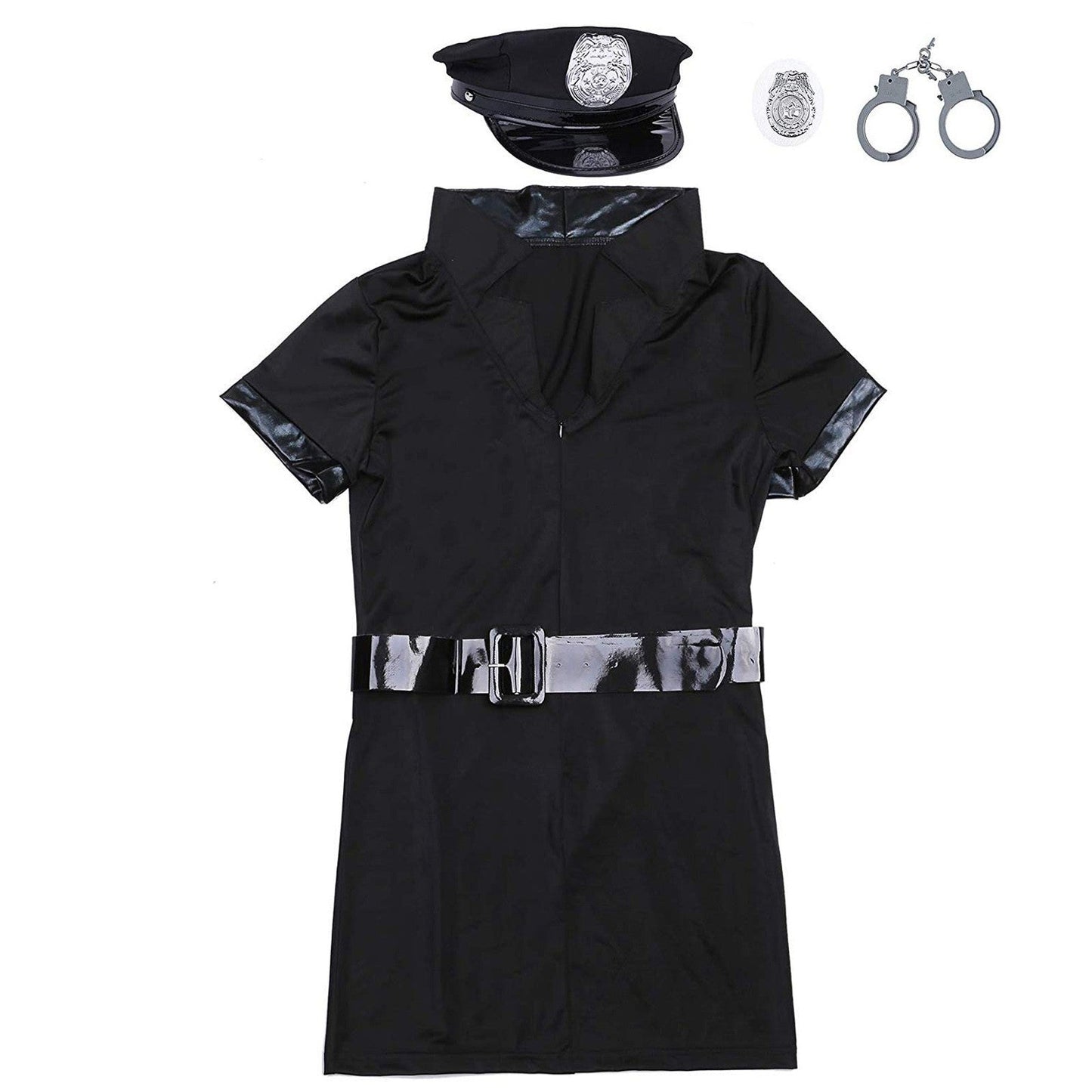 2021 Full body suit Cosplay police uniform Bar costume Women Sexy Costume Adult Cop Uniform Outfit Women Police Cosplay Dress baby magazin 