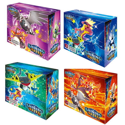 2021 NEW 360Pcs Pokemon TCG: Shining Fates Booster Box Trading Card Game Collection Toys baby magazin 