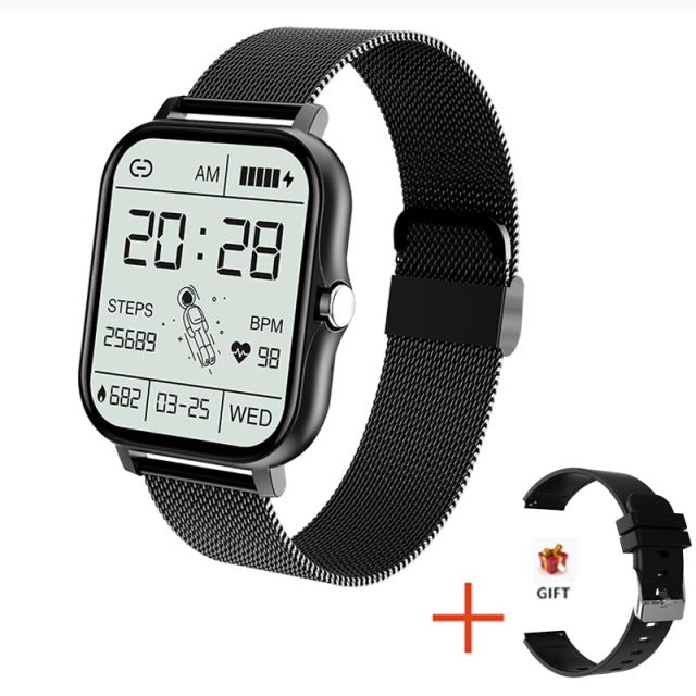 2021 New Women Smart watch Men 1.69&quot; Color Screen Full touch Fitness Tracker Men Call Smart Clock Ladies For Android IOS+BOX baby magazin 