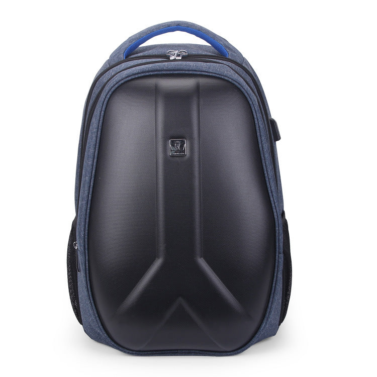 2021 new men's computer backpack, USB backpack, hard shell travel bag, student bag light customization baby magazin 