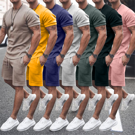 2021 summer custom tracksuits clothes 2 two piece pants shirt and short sets mens baby magazin 