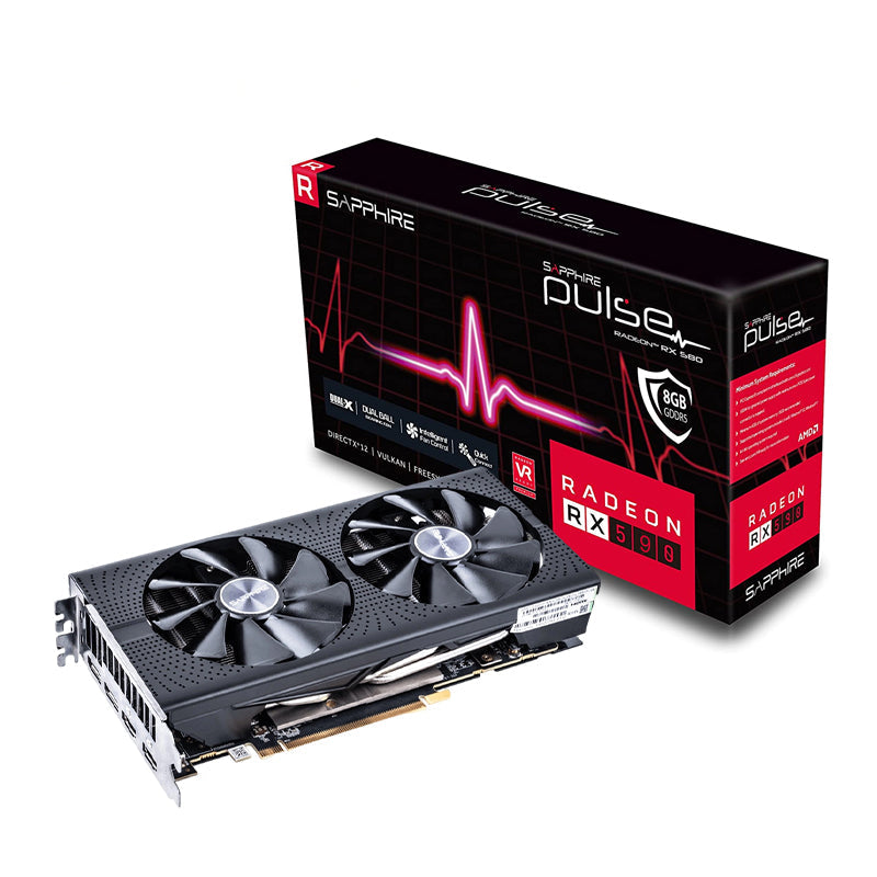 2022 Hot Selling GPU Graphics Cards Sapphire Radeon RX590 AMD Graphics Cards 8GB Video Cards baby magazin 