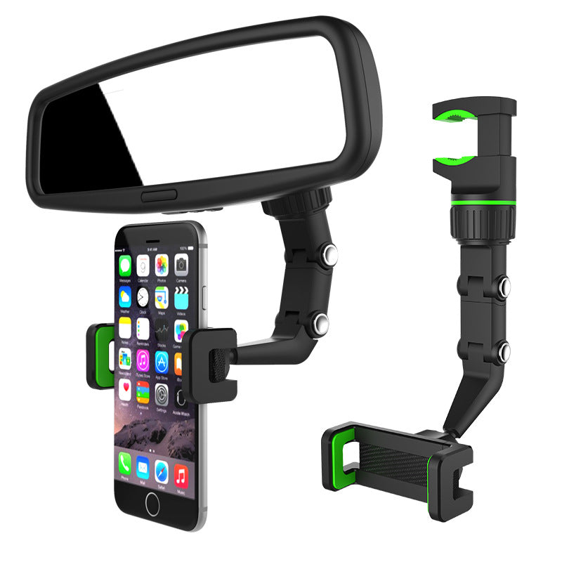 phone holder with mirror