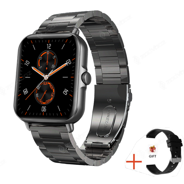 2022 New Bluetooth Answer Call Smart Watch Men Full Touch Dial Call Fitness Tracker IP67 Waterproof Smartwatch men women +Box baby magazin 