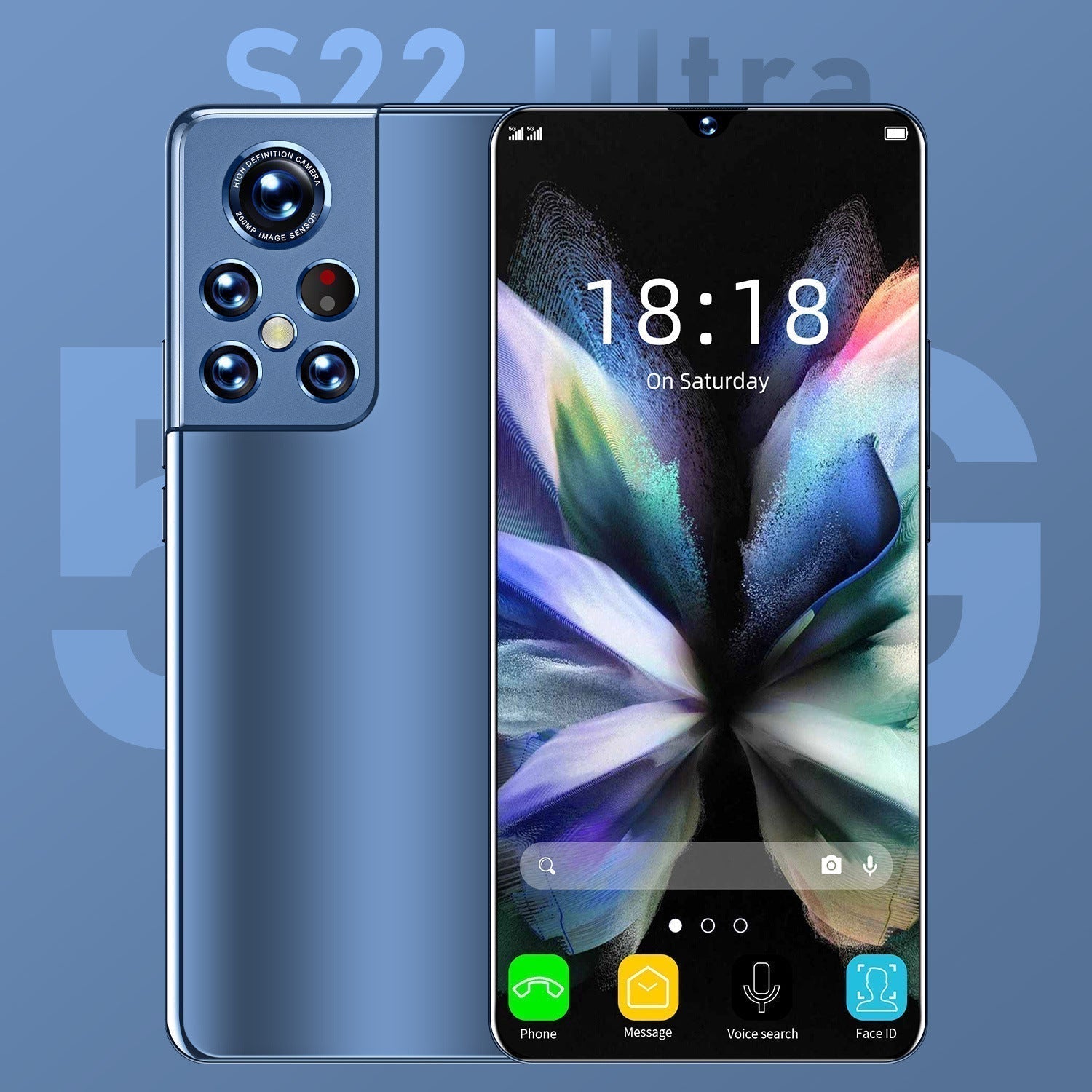 BABYMAGAZIN Global Version Smart Phone S22 Ultra 16GB+1TB