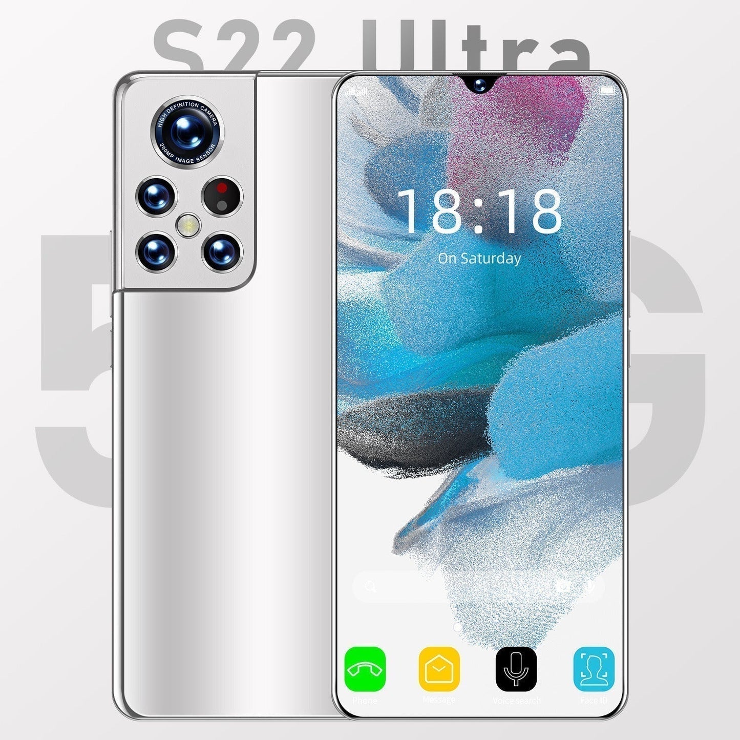 BABYMAGAZIN Global Version Smart Phone S22 Ultra 16GB+1TB