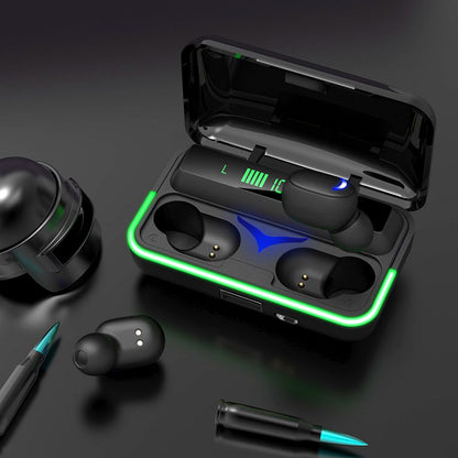 2022 New Fone de Ouvido E10 Tws Sem Fio Mini Hand Free Headphone Sport Gaming Headset Bt 5.1 Wireless Game Earbuds baby magazin 
