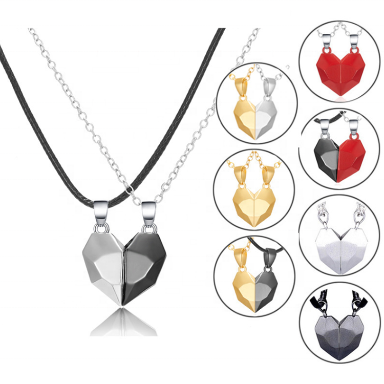 Magnetic Couple Necklace