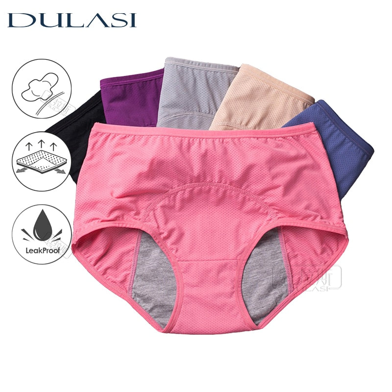 3PCS Cotton Underwear Women's Panties Set