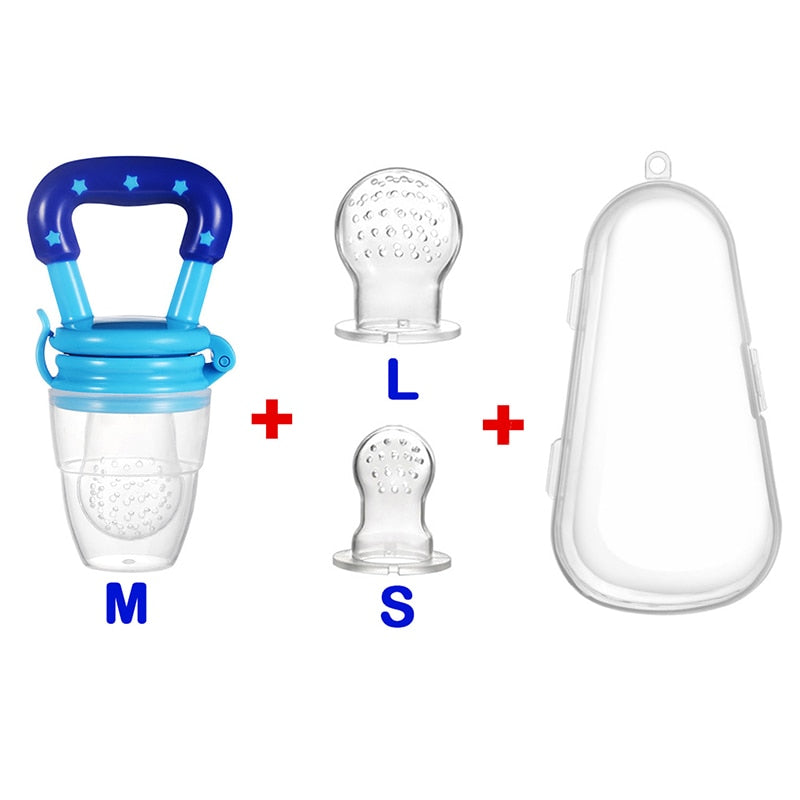 4 In 1 Baby Nipple Fresh Food Fruit Milk Feeding Bottles Nibbler Learn Feeding Drinking Water Straw Handle Teething Pacifier baby magazin 