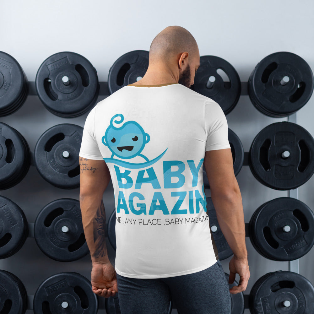 All-Over Print Men's Athletic T-shirt baby magazin 