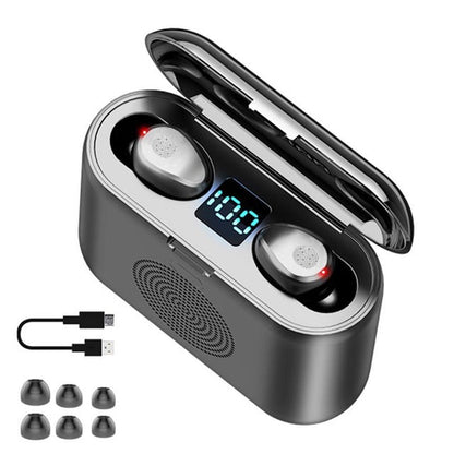 Amazon Hot Selling 2021 New Arrivals Electronics Mobile Accessories Speaker Headset Touch Control f9 Wireless Earphone baby magazin 