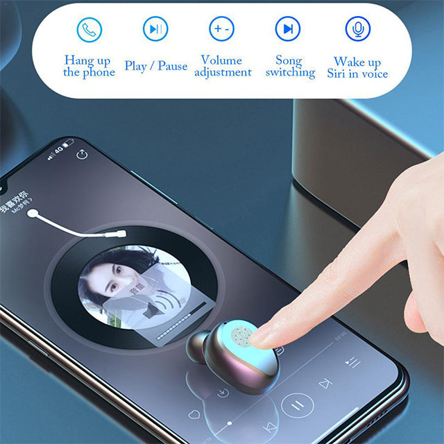 Amazon Hot Selling 2021 New Arrivals Electronics Mobile Accessories Speaker Headset Touch Control f9 Wireless Earphone baby magazin 