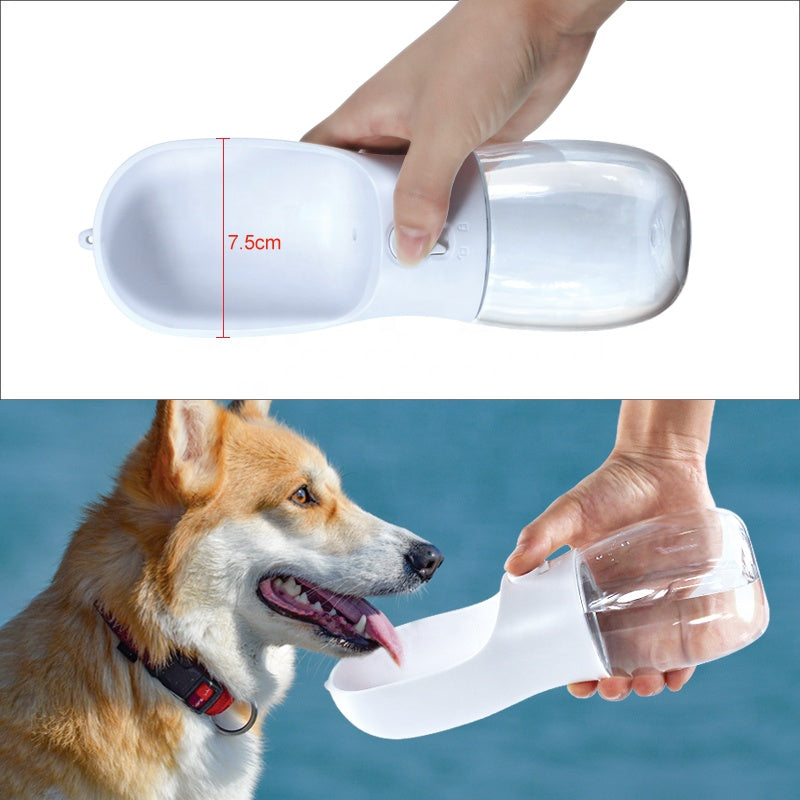 Amazon Top Seller Drinking Portable Dog Water Bottle Travel Pet Dog Water Bottle Dog Water Bottle 12 ounces baby magazin 