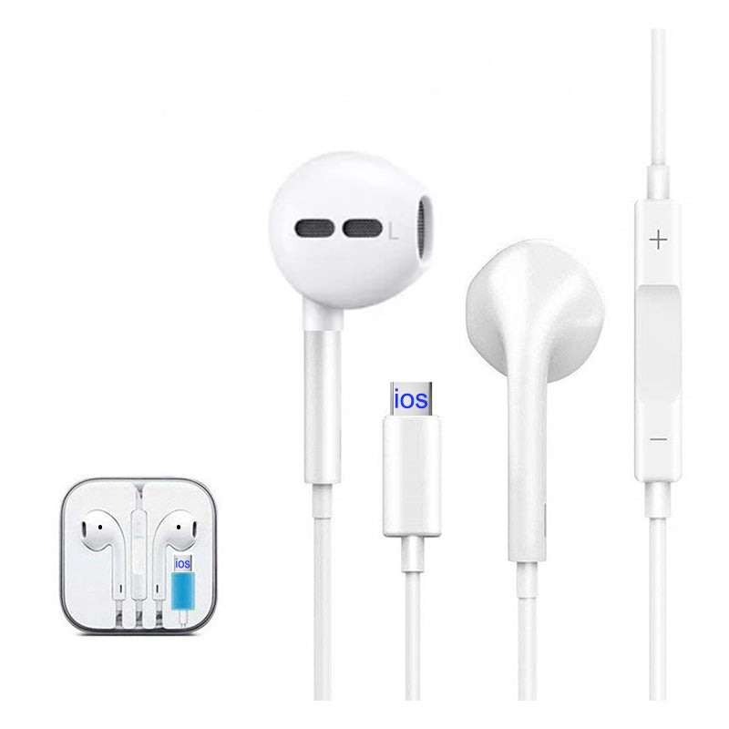 Amazon hot selling 8Pin wired handsfree headphone earbuds with BT For iPhone 11 12 7 earpods for Lightning earphones for apple baby magazin 