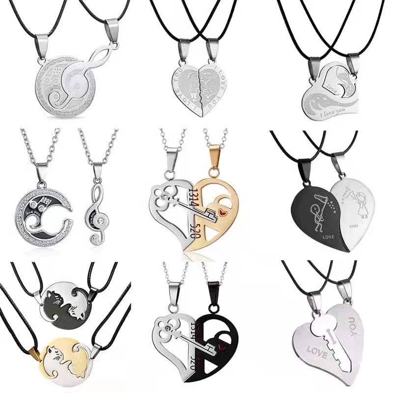 Amazon hot valentines day 2022 valentines jewelry  stainless steel earrings necklaces valentine day  boxes gifts for women baby magazin 
