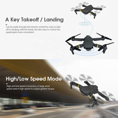 Amiqi E58 Selling Dron With 50 Times Zoom Wifi Camera Drone 4K Dual Camera Optical Flow Rc Quadcopter Drone Mini Drone Toys baby magazin 