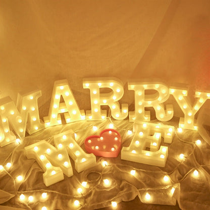 Anniversary Engagement Illuminate Sign Marquee Party Valentine Marriage Supplier Marry Me Led Light Up Letter Wedding Decoration baby magazin 