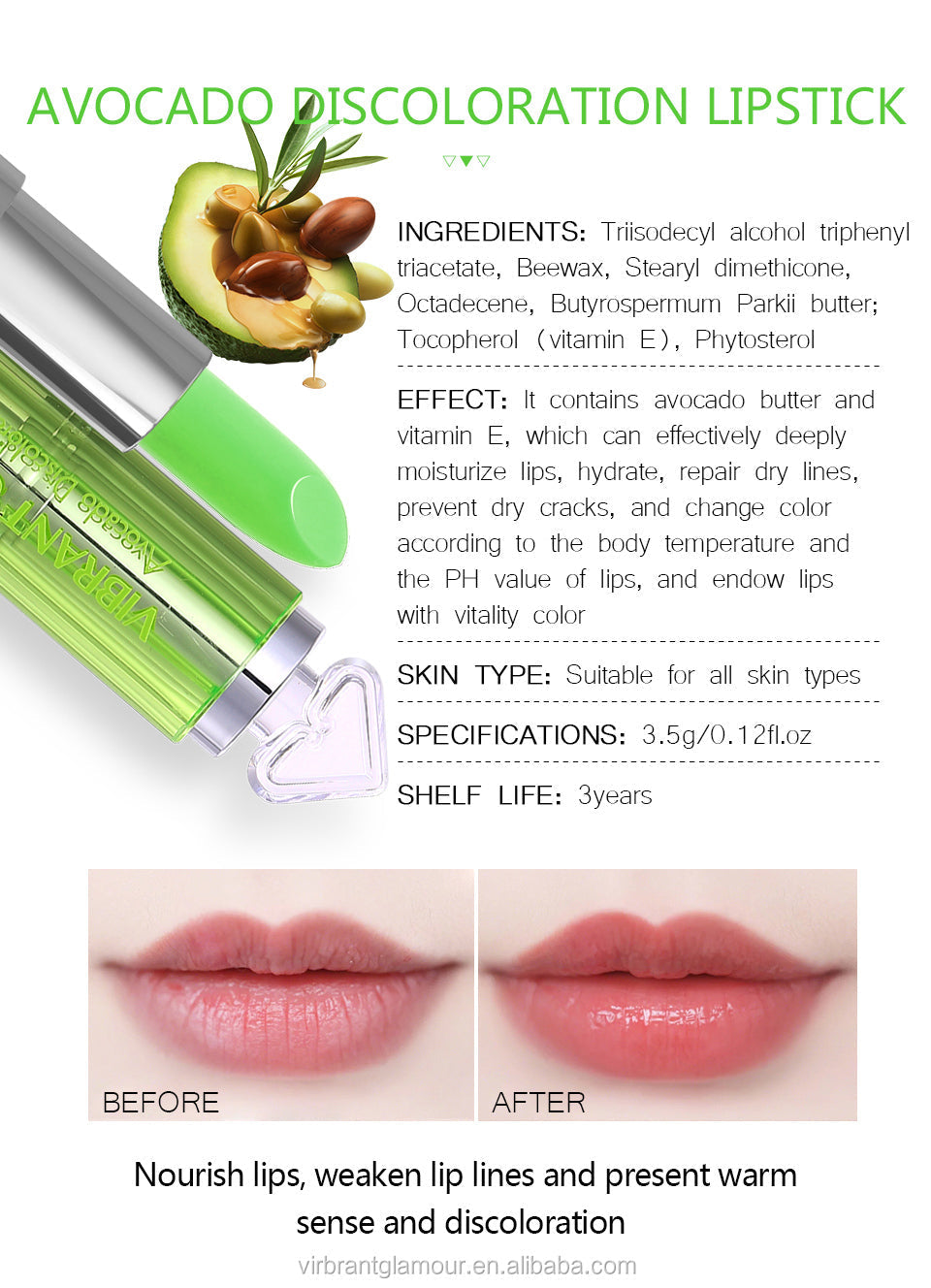 Avocado Lipstick baby magazin 