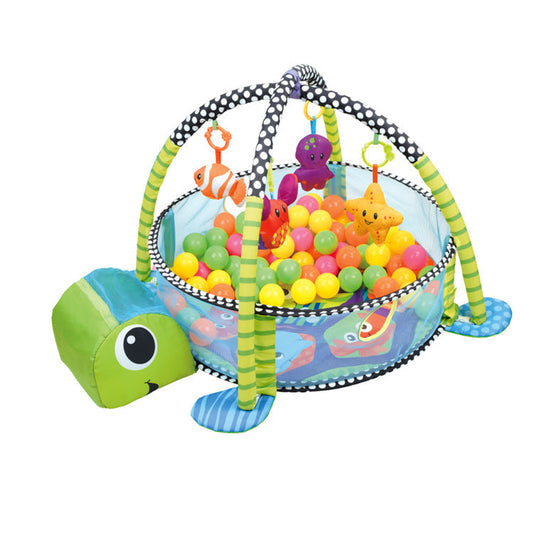 Baby 0-6-12 month fitness rack turtle turtle marine ball fence crawling mat baby magazin 