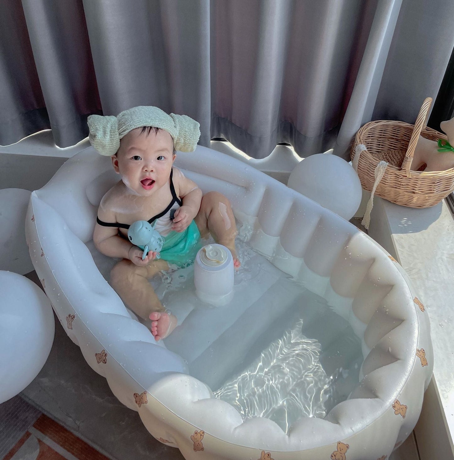 Baby magazin Hot Sale Inflatable Baby Bathtub baby magazin 
