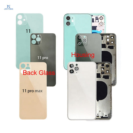 Back Glass Cover For iPhone 11 Back Housing Panel For Iphone 11 Pro 11 Pro Max Replacement With Big Hole With Sticker baby magazin 