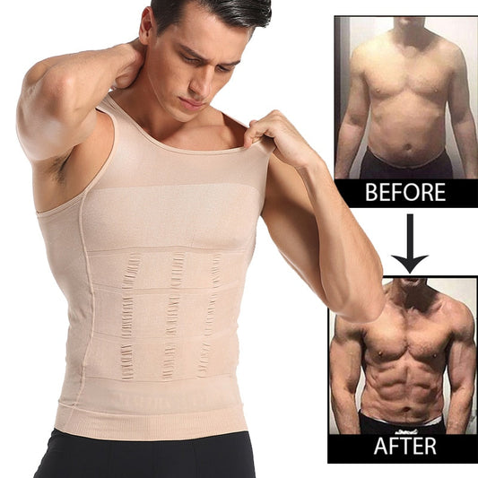 Be-In-Shape Men Slimming Body Shaper Waist Trainer Vest Tummy Control Posture Shirt Back Correction Abdomen Tank Top Shaperwear baby magazin 