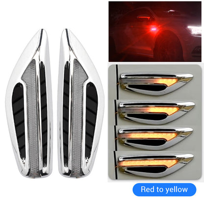 Car Side Lamp 12V Auto Front Door Side Warning Lights Universal Vehicle LED Side Maker Yellow Following Signal Lamps Accessories baby magazin