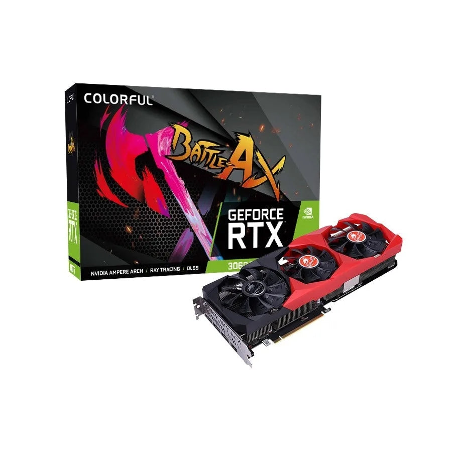 Colorful Tomahawk GeForce RTX 3060 12G LHR gpu rig gaming computer graphics card support rtx 3060 12gb video card amd radeon vii baby magazin