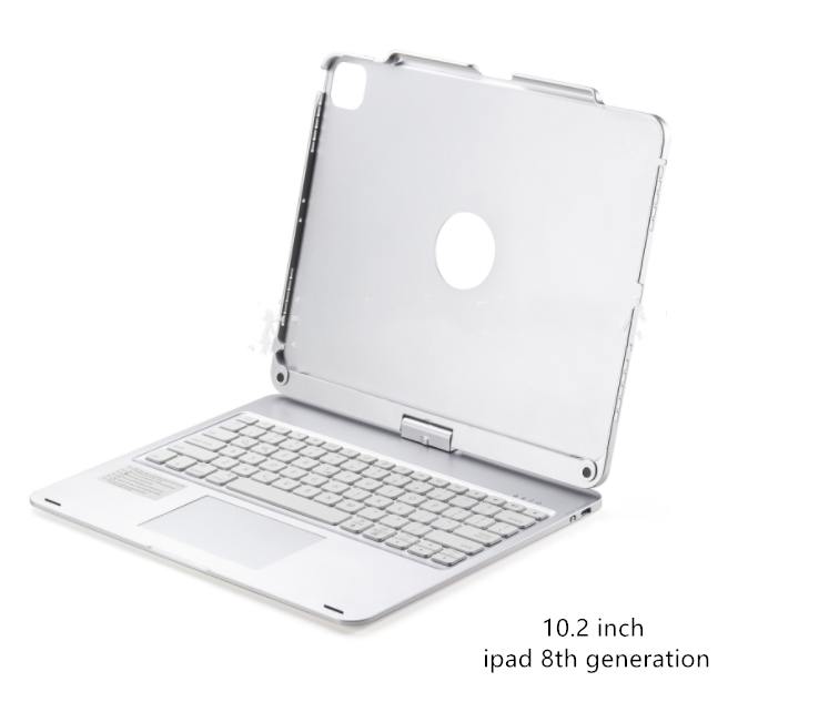 Compatible with Apple, Rotatable Bluetooth Ipad Touch Keyboard With Backlight baby magazin 