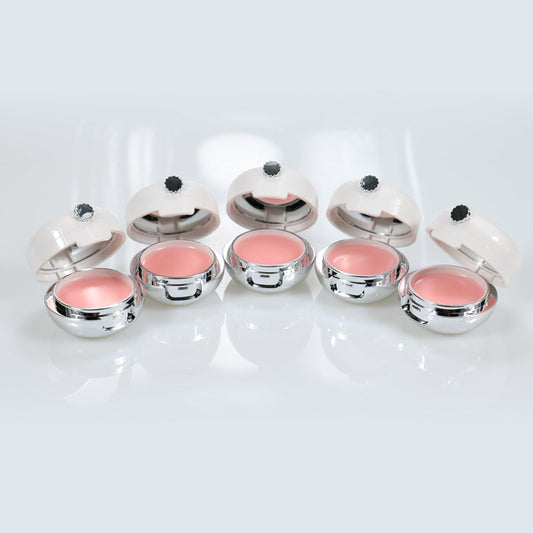 Cosmetic glitter strawberry lip mask lip care repair treatment lip scrub private label baby magazin 