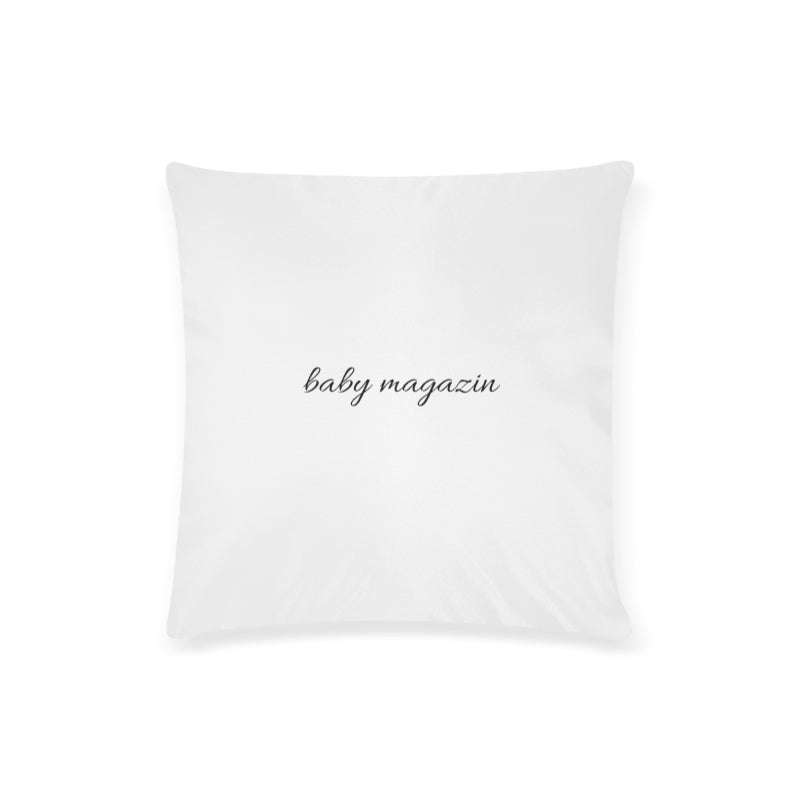 Custom Zippered Pillow Case 16"x16"(Twin Sides) baby magazin 