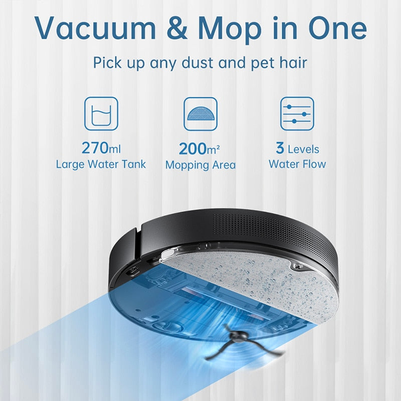Dreame Bot L10 Pro Smart Robot Vacuum Cleaner For Home 4000PA Wet and Dry Smart Washing Vaccum cleaner robot Floor Cleaning baby magazin 