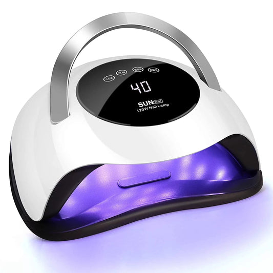 Drop Shipping UV LED Nail Lamp Nail Gel Light for Nail Polish gel 120W UV Dryer with 4 Timers baby magazin 