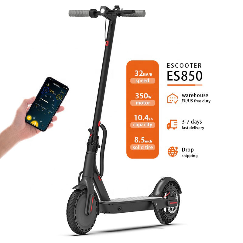 European warehouse free shipping 8.5 inch 350W 20mph M365 ES850 Pro Foldable Skateboard denver Electric kick Scooters baby magazin 