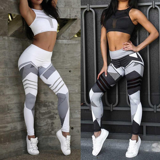 Factory Supply NEW Workout Clothing Fitness Leggings Solid Mesh Butt LIft Women Yoga Pants Sets baby magazin 