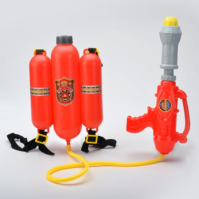Fireman Backpack Water Gun Toy Sprayer for Children Pistol Water Guns For Kids Beach Outdoor Toys for Summer Extinguisher Soaker baby magazin 