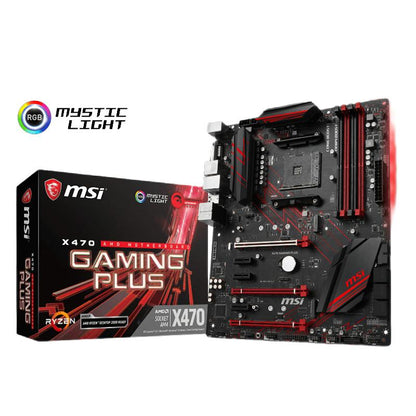 For MSI X470 GAMING PLUS desktop computer game motherboard atx support ddr4 cpu amd x470 AM4 msi pc mainboard baby magazin 