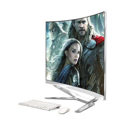 Gaming desktop computer 27 inch all in one pc in All-in-one PC curved screen All in one pc  i7 i5 i3 AIO for Office Home baby magazin 